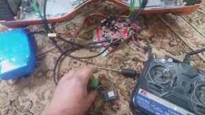 прошивка платы гироскутера. двойное управление . безопасная скорость.