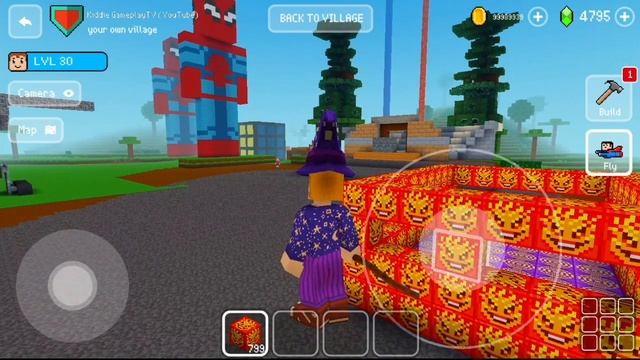 Trampoline Water Pool | Block Craft: 3D Building Simulator Games For Free | Gameplay 66 смотреть онлайн