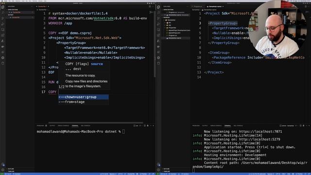 Build a Minimal API with HereDoc and Docker смотреть онлайн