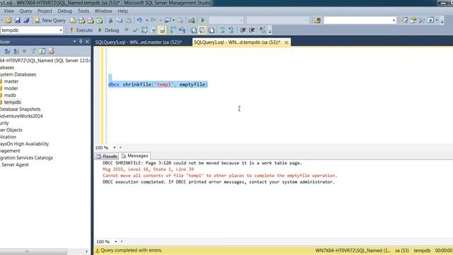 Remove or DeleteTempdb data file without restarting SQL Server смотреть онлайн