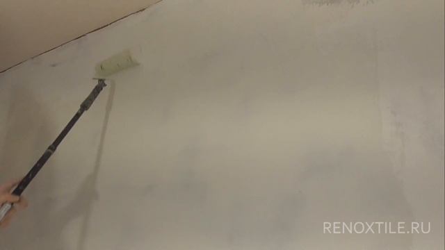 Нанесение шпаклевки валиком смотреть онлайн