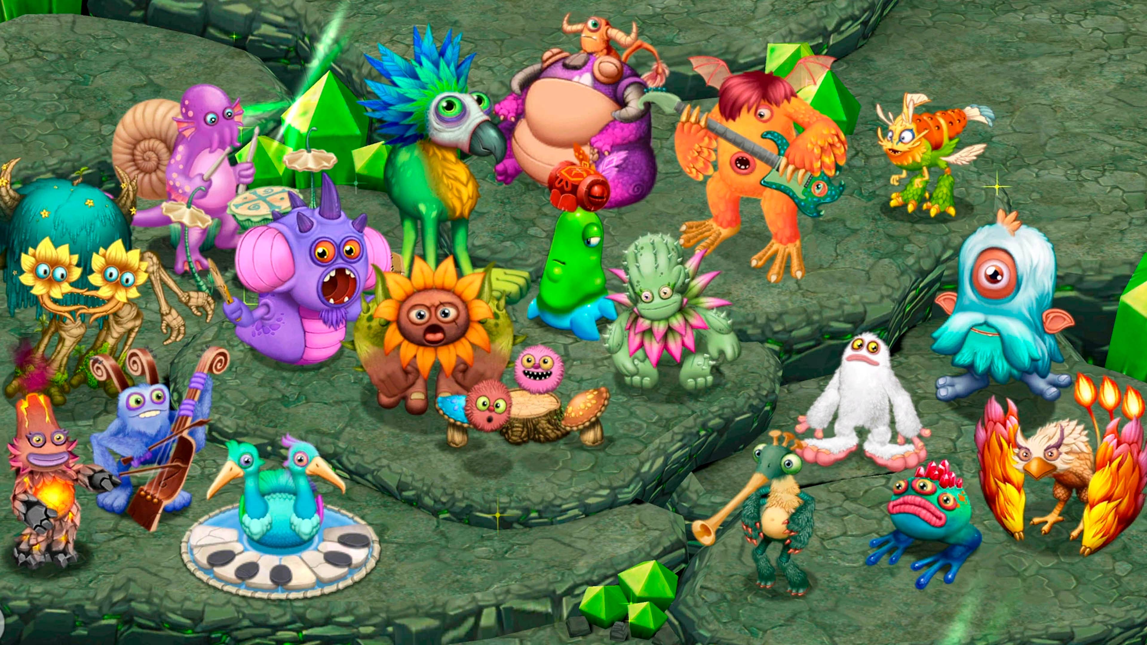 Пещерный остров / Cave Island - полная песня (My Singing Monsters: Dawn of Fire)