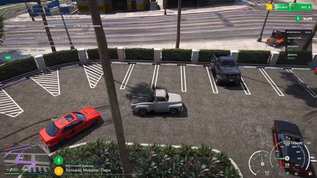 РЕМОНТ РАЗБИТОЙ ТАЧКИ! РАБОТАЮ МЕХАНИКОМ В GTA 5 ROLEPLAY (РАДМИР РП) смотреть онлайн