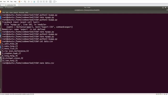 Import/Export Data to CSV, Show Data in Treeview + Save to MySQL - Tkinter Python смотреть онлайн