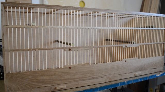 Разборная клетка-пролетка для зерноядной птицы. смотреть онлайн