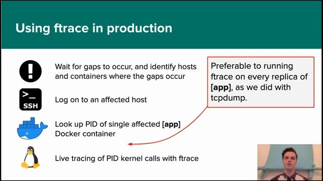 Debugging "Gaps" in APM Traces with tcpdump and ftrace | Max Englander (Teachers Pay Teachers) смотреть онлайн