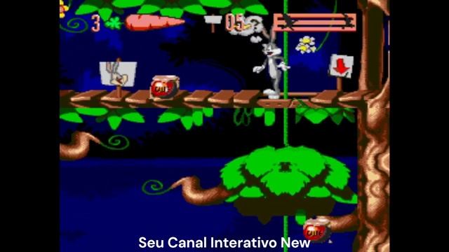 Pernalonga para Mega drive Bugs Bunny in Double Trouble смотреть онлайн