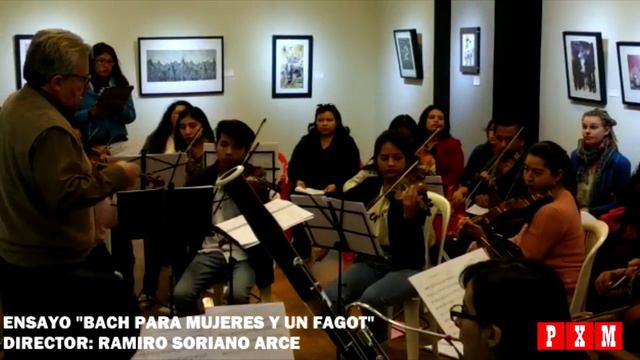 Ensayo de "Bach para mujeres y un fagot" - Director: Ramiro Soriano Arce смотреть онлайн