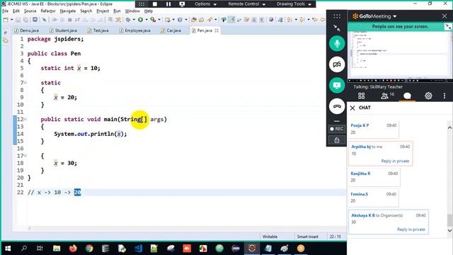 Core Java Course: Lecture 16 - BLOCKS AND ABOUT JDK смотреть онлайн