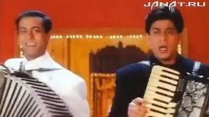 Салман кхан и Шакрук кхан поют