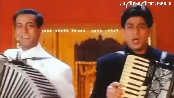 Салман кхан и Шакрук кхан поют