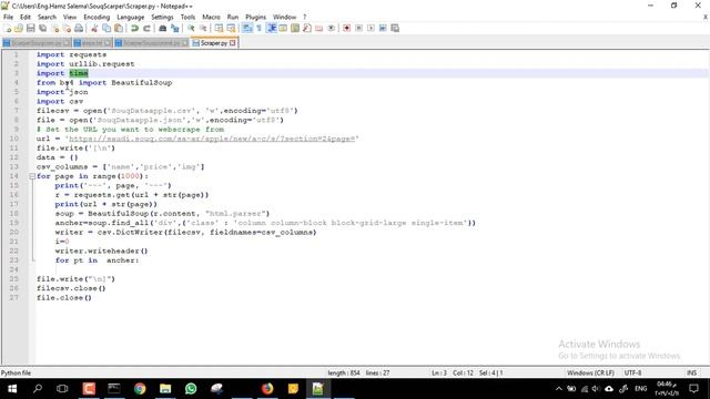 Intro to Web Scraping with Python in Arabic web scraping شرح بالعربي || LevelUp { ليفل اب} (1) смотреть онлайн