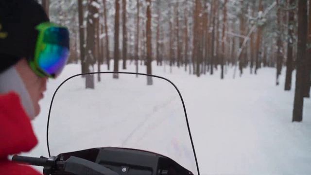 Прогулка на снегоходе в дачном клубе "Коприно", Рыбинский районе, Ярославская область смотреть онлайн