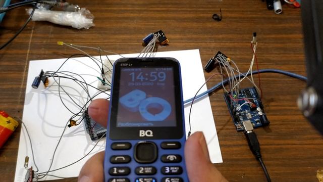 Ардуино и SIM800L контроллер шестью отопительными котлами смотреть онлайн