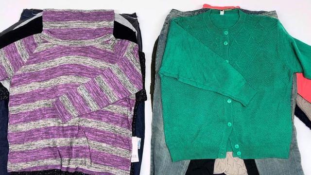 Лот 38708. Одяг великих розмірів Швейцарія осінь-зима - Cream + Extra. Вага 20кг. Ціна 7,5€\кг. смотреть онлайн