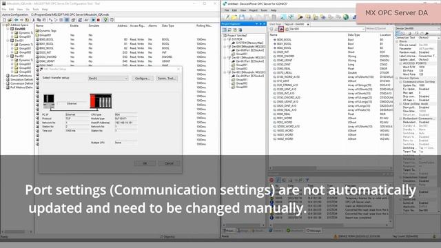 Importing Mitsubishi Electric MX OPC Configurations into DeviceXPlorer OPC Server смотреть онлайн