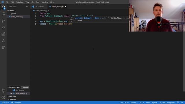 Python - PySide6 Introduction смотреть онлайн