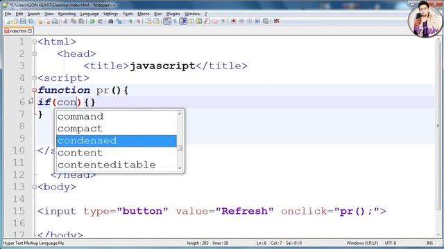how to make refresh button in html javascript-javascript tutorial for beginners in hindi Mr Tech 00 смотреть онлайн