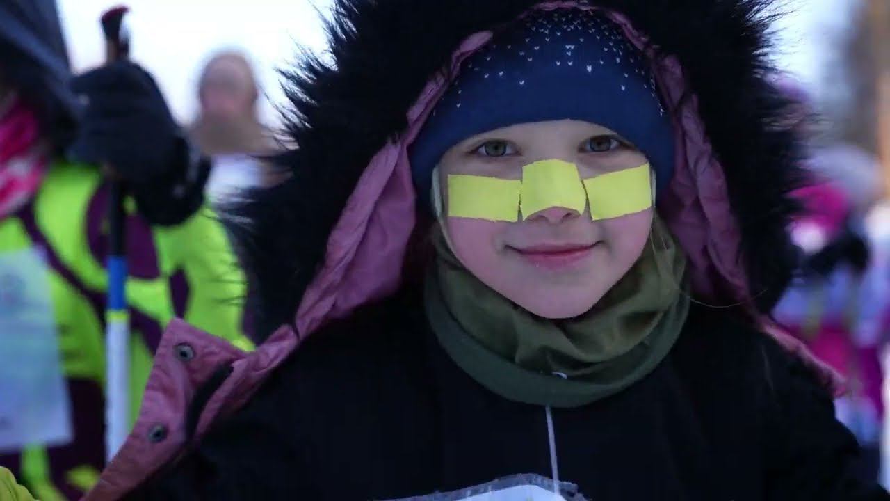 Лыжня России в Ульяновске - КАК это было. (Черновой монтаж) смотреть онлайн