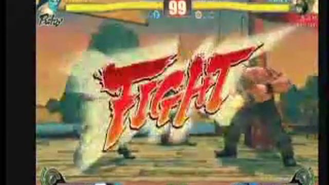 street fighter 4 - versus game - balrog (vega) versus zangief - zangief new color/costume смотреть онлайн