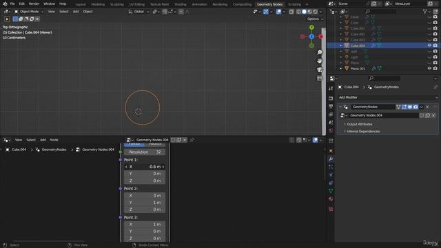 72 - Curve Circle Node смотреть онлайн