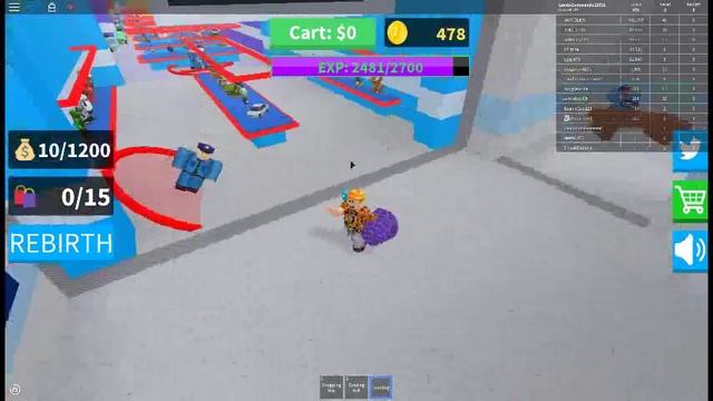 Roblox Shopping Simulator GOING TO BLACK MARKET AND BOWLING episode 1 season 1 смотреть онлайн
