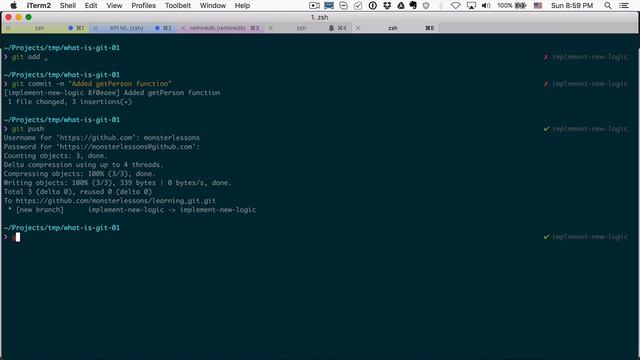 Git - #4 - как работают ветки смотреть онлайн