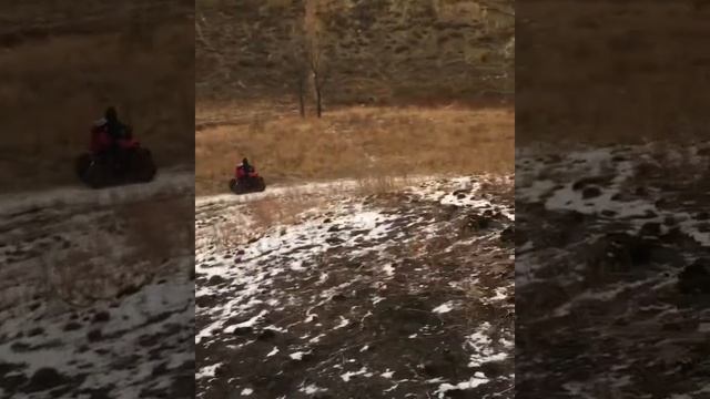 Саня Байкер зимний прохват на квадроцикле смотреть онлайн