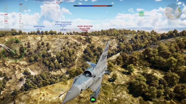 War Thunder - WHAT HAPPENS when a 4th GEN as good as the MIRAGE 2000C stays at 11.7? 9 KILL GAMES! смотреть онлайн