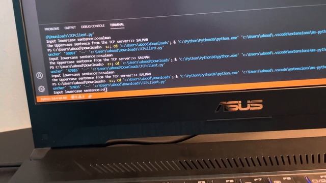 TCP test using Visual Studio Code,Python and Wireshark смотреть онлайн