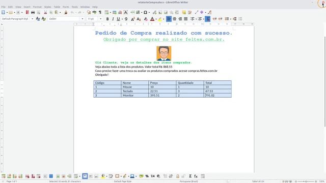 Caso de Uso com Apache POI Word tutorial | Feltex смотреть онлайн