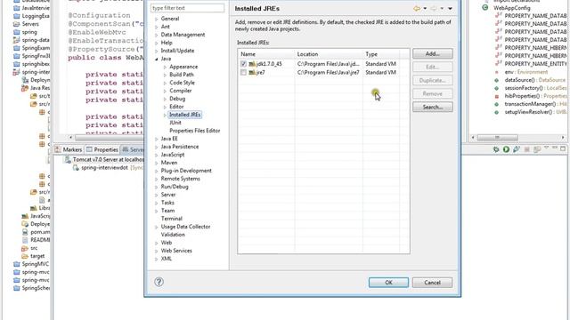 STEPS TO INCLUDE JAVA JRE IN ECLIPSE DEMO смотреть онлайн
