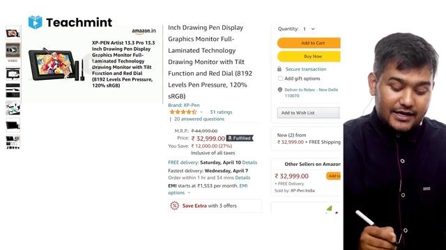 Best Pen Tab For Online Teaching | Pen Tablet Features & Cost | Teachmint смотреть онлайн