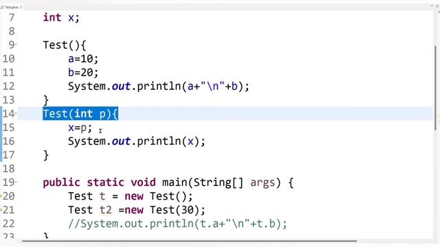 this() to invoke constructor | this keyword in Java смотреть онлайн