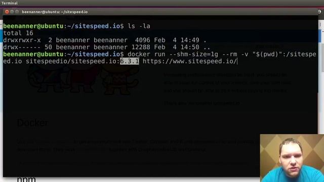 Getting started with Sitespeed.io using Docker смотреть онлайн