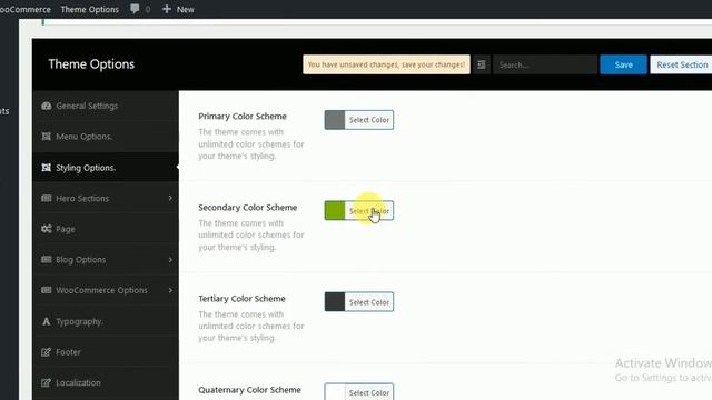 Essential Settings Options of GroceryStore WordPress WooCommerce theme смотреть онлайн