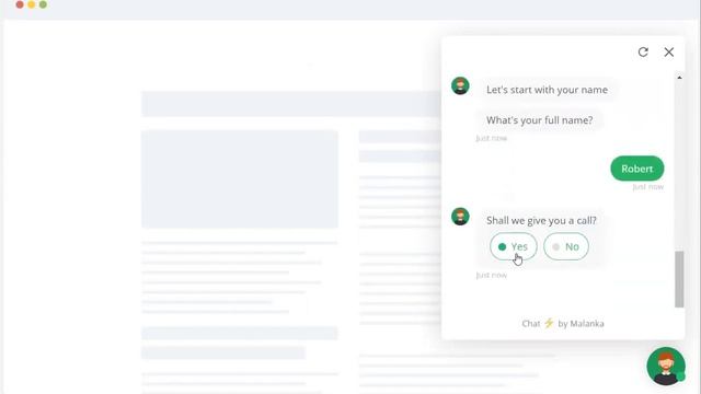 Пример чат-бота по лидогенерации на сайте смотреть онлайн