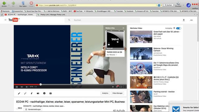 TPTV für TAROX Website Button eingebaut смотреть онлайн