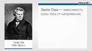 Электрический ток. Закон Ома для участка цепи | Физика 10 класс #53 | Инфоурок