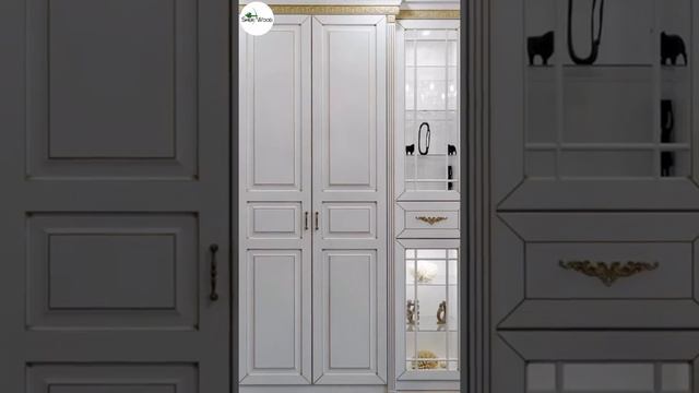 Шикарная стенка в гостиную "Золотая патина" смотреть онлайн