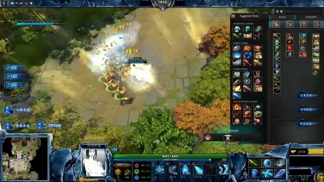 Dota 2 Zhu Xian - Gameplay early to mid game смотреть онлайн