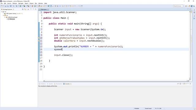 BEECROWD 1008 - Salário ( Resolução em Java ) | URI Online Judge смотреть онлайн