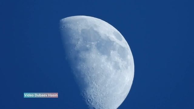 Дневное Видео Луны. Как вы думаете, что за камера? смотреть онлайн