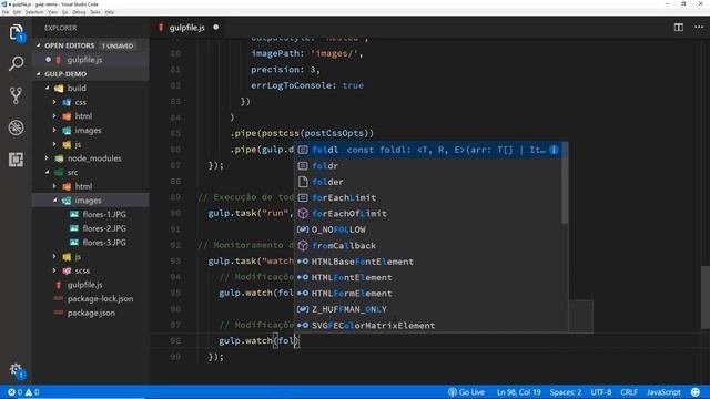 Tutoriais Relâmpago - Automatização com Gulp - Parte 4 смотреть онлайн