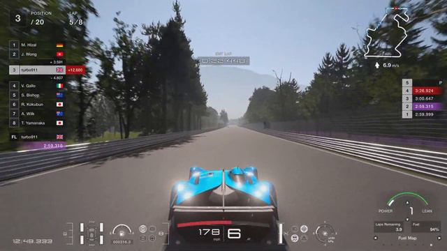 Gran Turismo 7 Cafe Menu book 42 Gr.1 Prototype Series Circuit de St Croix with Alpine car setting смотреть онлайн