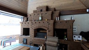 БЕСЕДКА - МЕЧТА//ОБЗОР БЕСЕДКИ BBQ//ОСТЕКЛЕНИЕ//ОТОПЛЕНИЕ