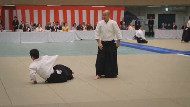 55-я Всеяпонская демонстрация айкидо (2017). Хироюки Сакураи
