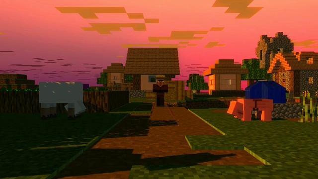 Villager Life Minecraft Animation Movie | Prisma 3D смотреть онлайн