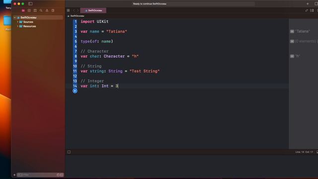 Основы Swift | УРОК 2 | Типизация и типы данных, typealias смотреть онлайн