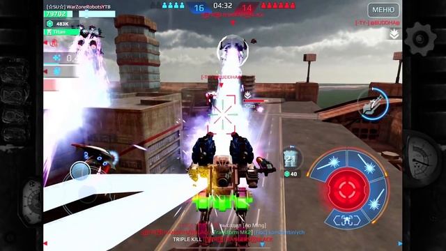 АДСКОЕ ТАЩИЛОВО! ТАЩЕРСКИЕ ПРИЕМЫ ПРОТИВ КЛАНА В СМЕРТЕЛКЕ! WAR ROBOTS смотреть онлайн